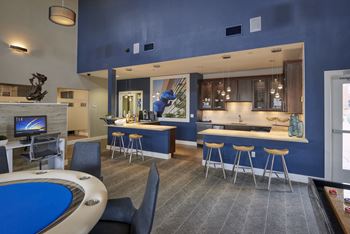 Resident social lounge